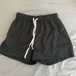 Black shorts